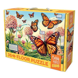 Life Cycle of a Monarch 35 Piece Floor Jigsaw Puzzle Cobble Hill (ONLINE ORDER ONLY)