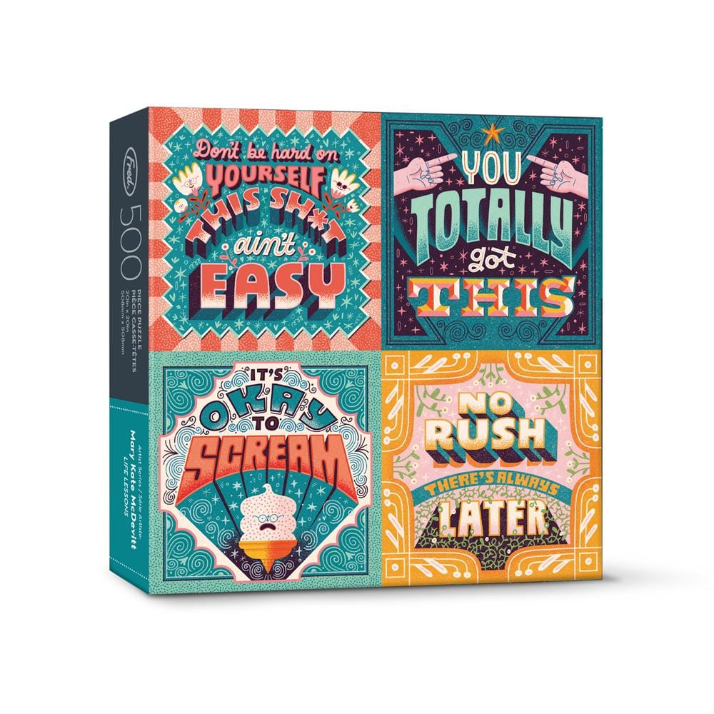 Life Lessons 500 Piece Jigsaw Puzzle Fred (ONLINE ORDER ONLY)