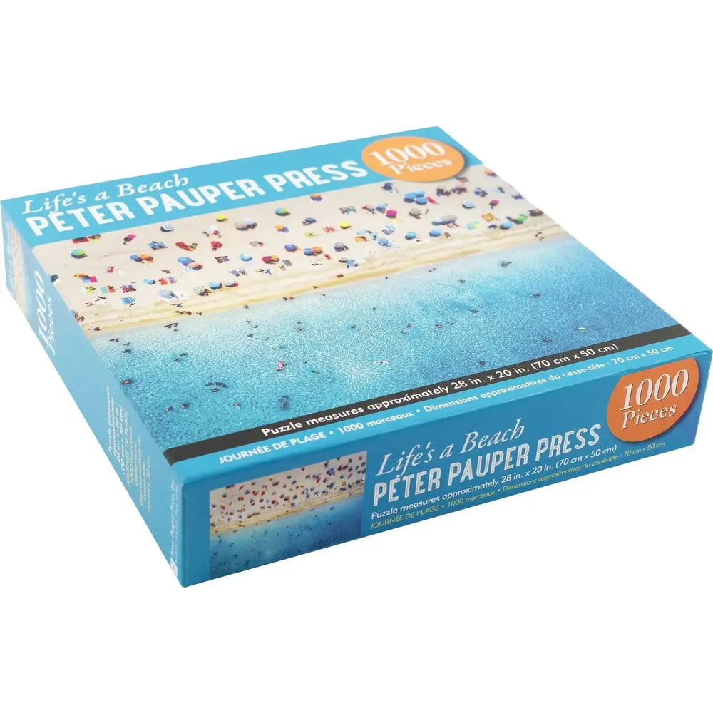 Life's a Beach 1000 Piece Jigsaw Puzzle Peter Pauper (ONLINE ORDER ONLY)