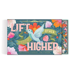 Lift Each Other Higher 128 Piece Matchbox Mini Jigsaw Puzzle Galison (ONLINE ORDER ONLY)