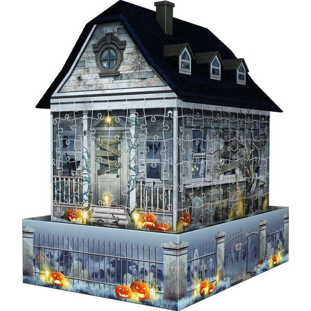 Light-Up Haunted House 257 Piece 3D Jigsaw Puzzle Ravensburger (ONLINE ORDER ONLY)