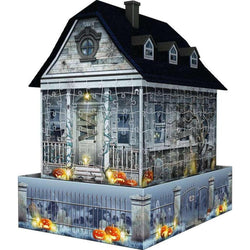 Light-Up Haunted House 257 Piece 3D Jigsaw Puzzle Ravensburger (ONLINE ORDER ONLY)