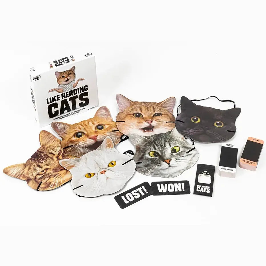 Like Herding Cats - Hysterical Acting Charades Party Game - Professor Puzzle (ONLINE ORDER ONLY)