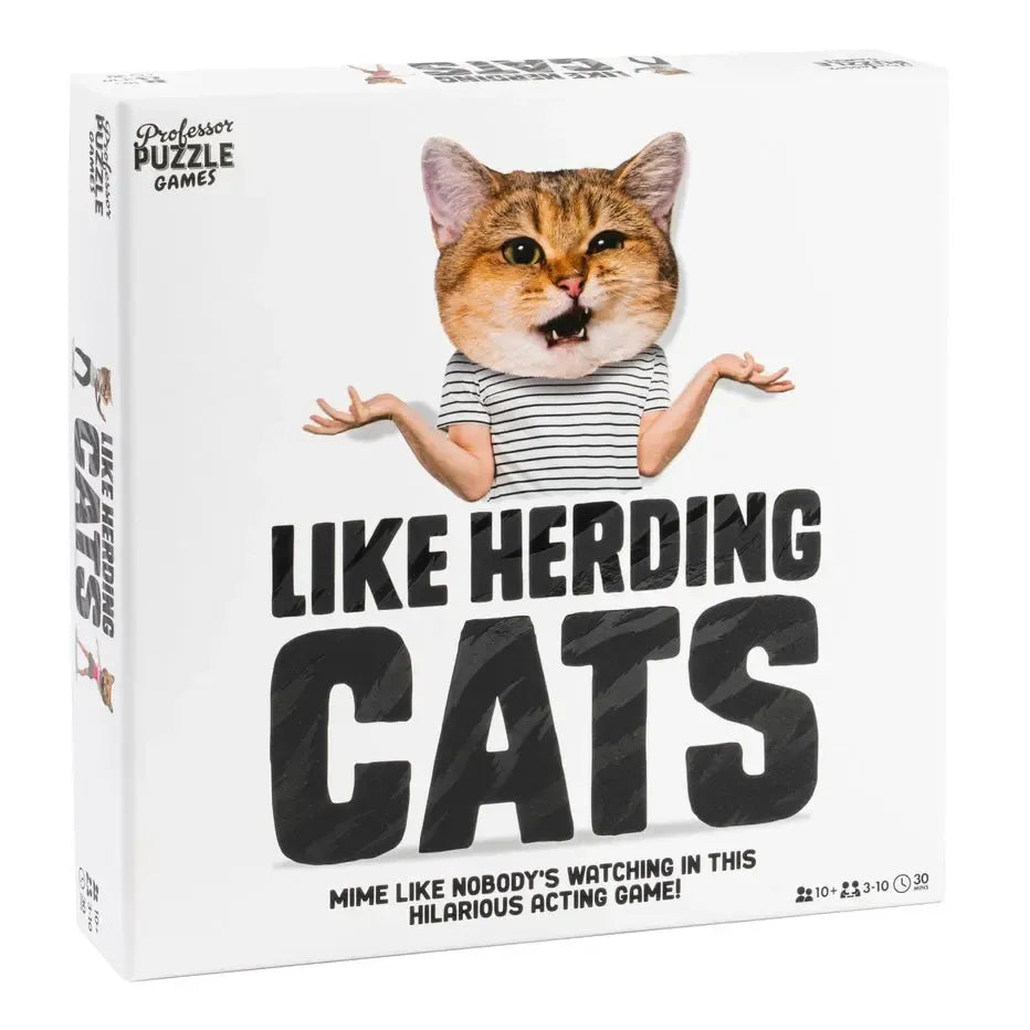 Like Herding Cats - Hysterical Acting Charades Party Game - Professor Puzzle (ONLINE ORDER ONLY)