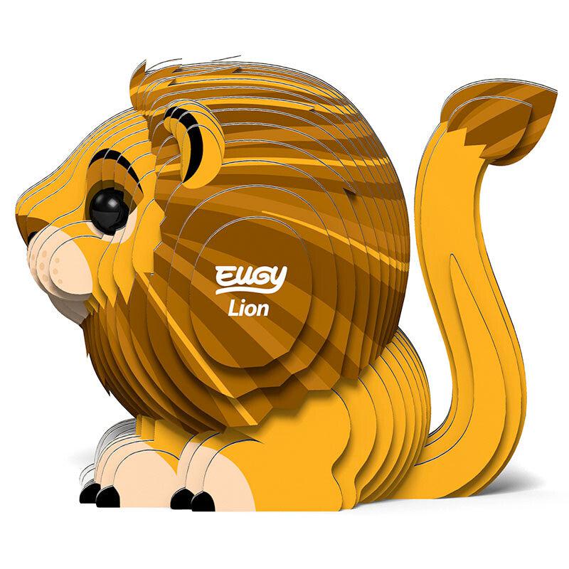 Lion 3D Cardboard Model Kit Eugy (ONLINE ORDER ONLY)