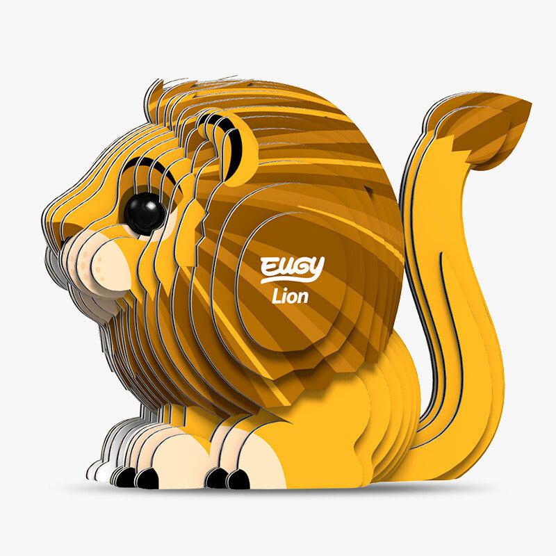 Lion 3D Cardboard Model Kit Eugy (ONLINE ORDER ONLY)