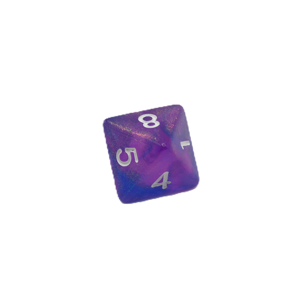 Liquid Karma - 7 Piece DnD Dice Set | Acrylic RPG Gaming Dice (ONLINE ORDER ONLY)