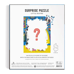 Little Bistro 1000 Piece Surprise Jigsaw Puzzle Galison