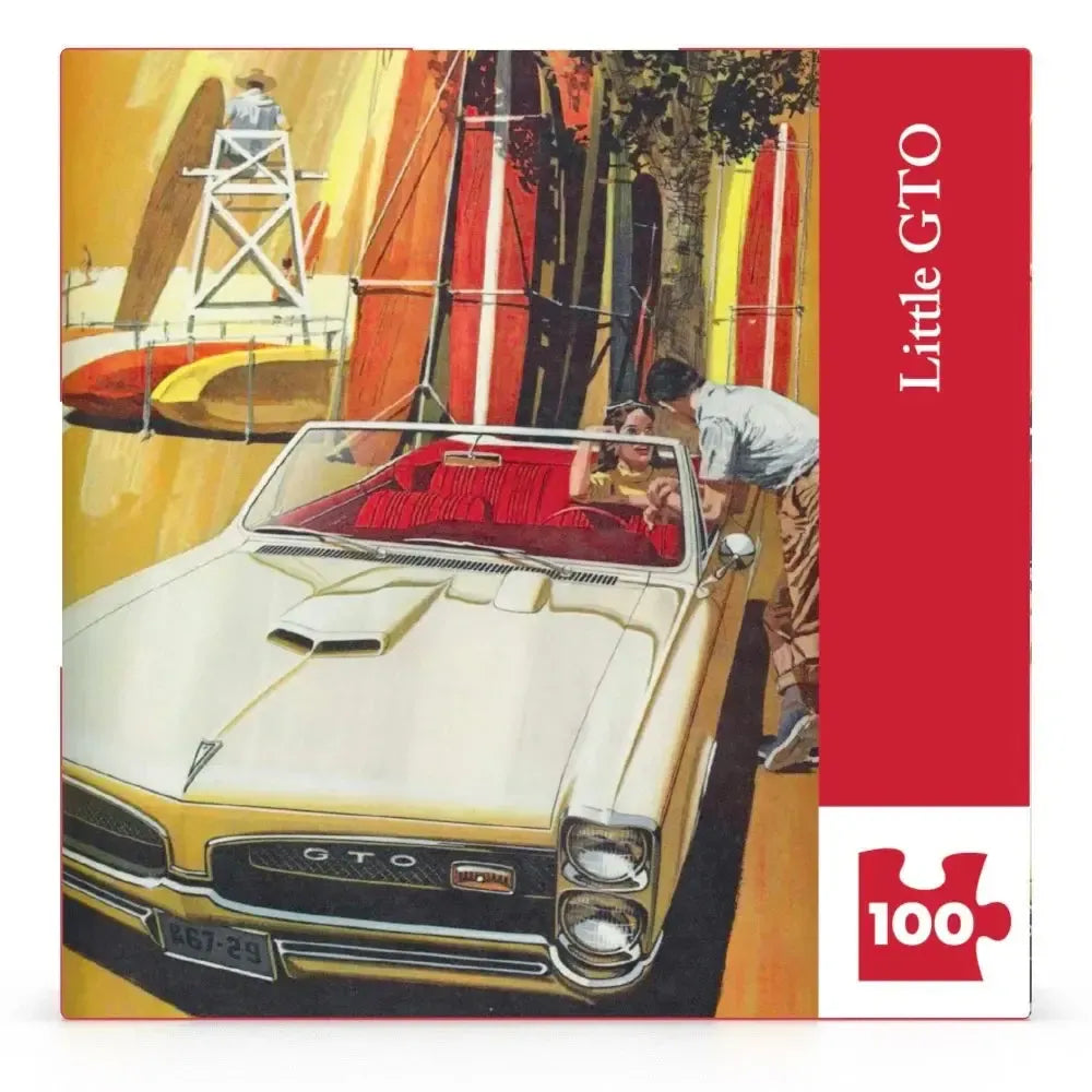 Little GTO General Motors 100 Piece Mini Jigsaw Puzzle NYPC (ONLINE ORDER ONLY)
