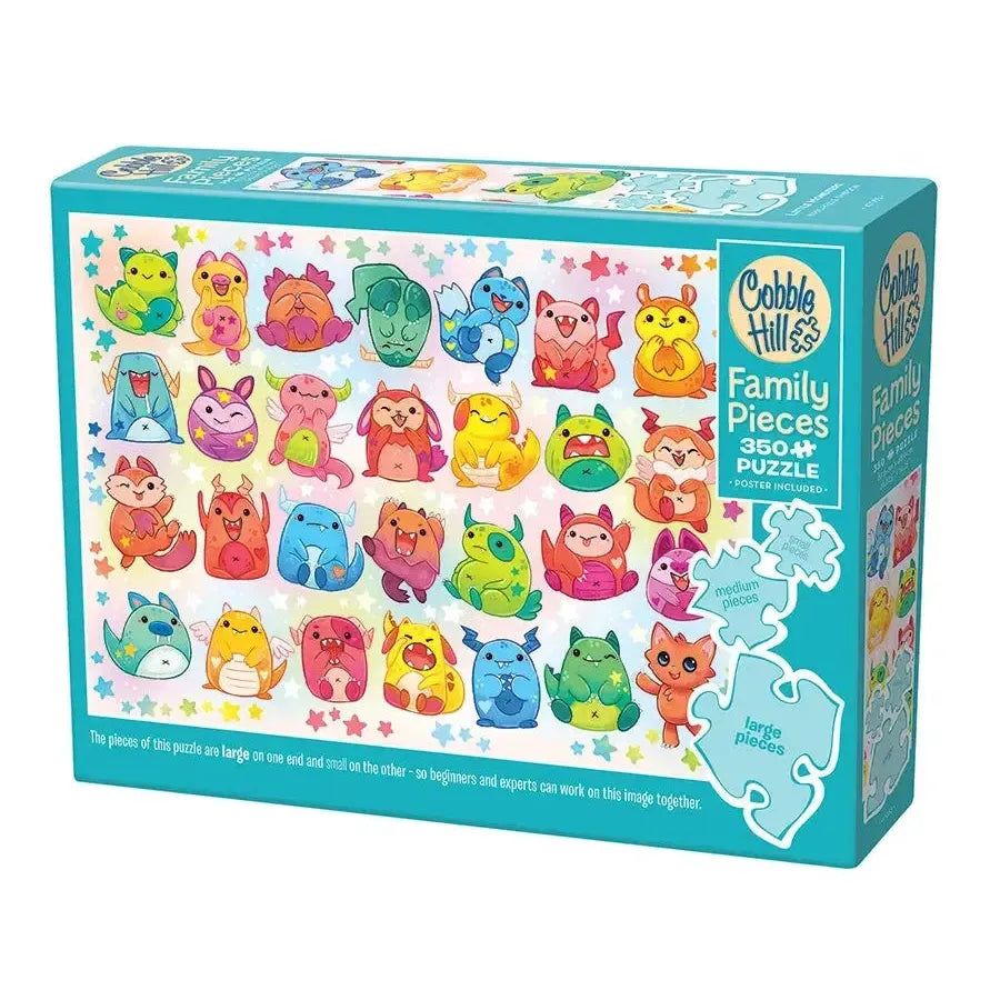 Little Monsters 350 Piece Family Jigsaw Puzzle Cobble Hill (ONLINE ORDER ONLY)