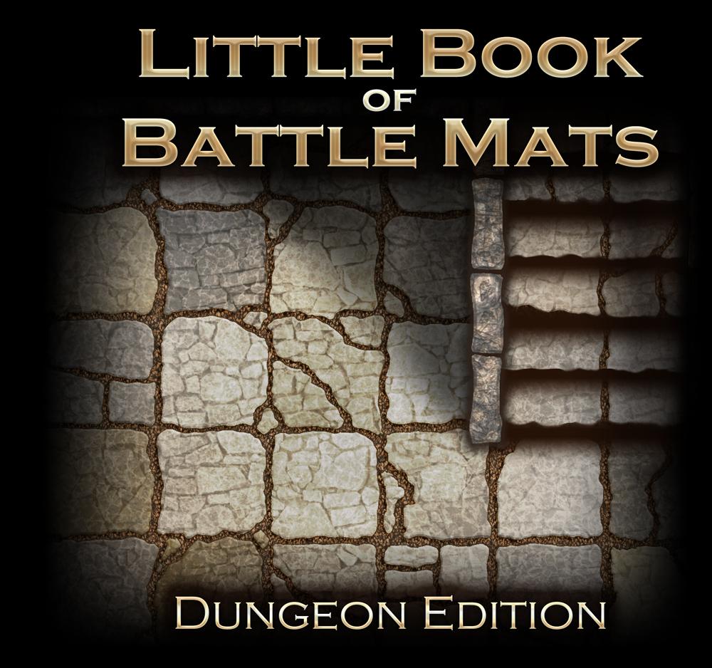 Little Book of Battle Mats: Dungeon Edition (ONLINE ORDER ONLY)