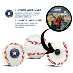 Houston Astros MLB Baseball - Picture Inside (Online Order Only) (ONLINE ORDER ONLY)