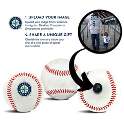 Seattle Mariners MLB Baseball - Picture Inside (Online Order Only) (ONLINE ORDER ONLY)