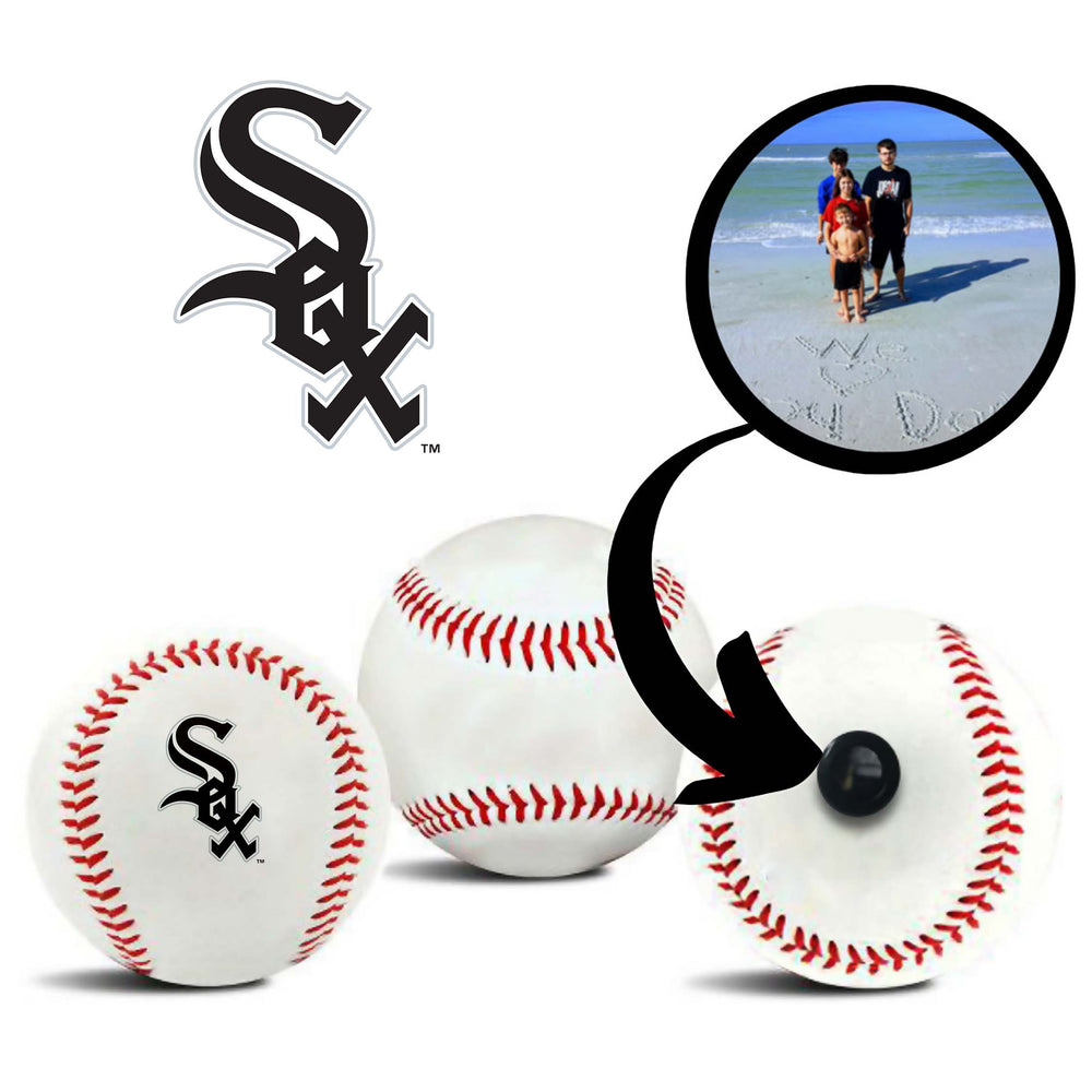 Chicago White Sox MLB Baseball - Picture Inside (Online Order Only) (ONLINE ORDER ONLY)