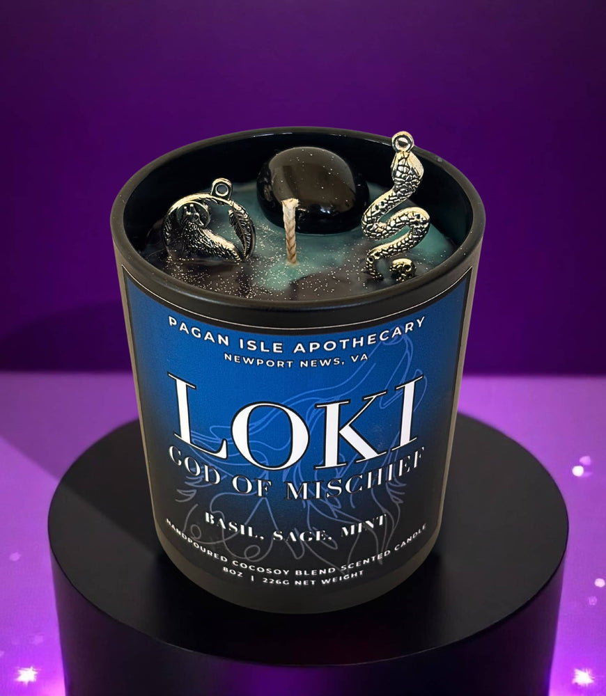 Loki Crystal Candle (ONLINE ORDER ONLY)