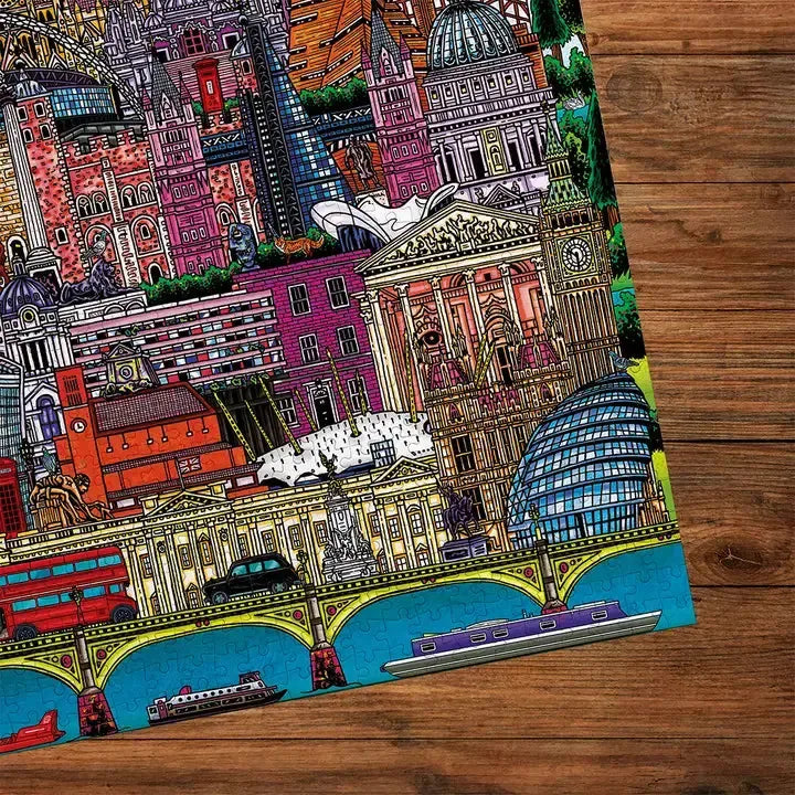 London Cityscape 500 Piece Jigsaw Puzzle Gibsons (ONLINE ORDER ONLY)