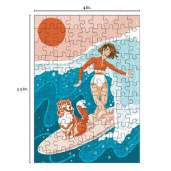 Longboard 99 Piece Mini Jigsaw Puzzle Puzzledly (ONLINE ORDER ONLY)