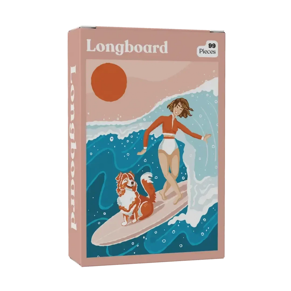 Longboard 99 Piece Mini Jigsaw Puzzle Puzzledly (ONLINE ORDER ONLY)