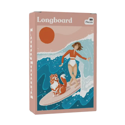 Longboard 99 Piece Mini Jigsaw Puzzle Puzzledly (ONLINE ORDER ONLY)