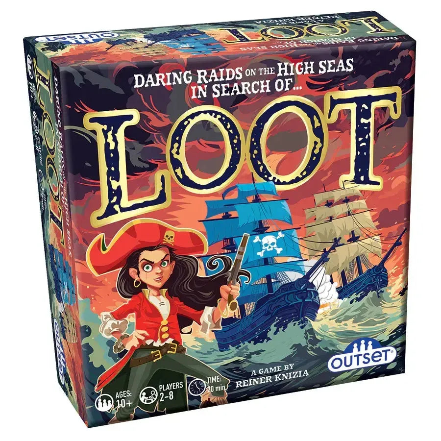 Loot - A Captivating Card Game of Strategy & Skullduggery - Outset (ONLINE ORDER ONLY)