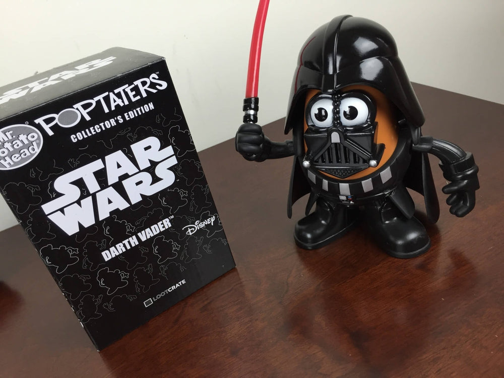 Star Wars Limited Edition Pop Taters Darth Vader Mr. Potato Head LOOT CRATE (ONLINE ORDER ONLY)