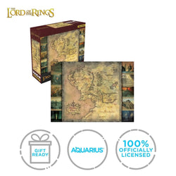 Lord of the Rings Map 1000 Piece Jigsaw Puzzle Aquarius (ONLINE ORDER ONLY)