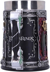 Lord of the Rings The Fellowship Sculpted Stainless Steel Tankard (ONLINE ORDER ONLY)