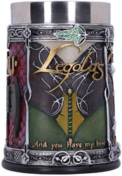 Lord of the Rings The Fellowship Sculpted Stainless Steel Tankard (ONLINE ORDER ONLY)