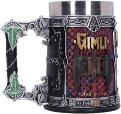 Lord of the Rings The Fellowship Sculpted Stainless Steel Tankard (ONLINE ORDER ONLY)