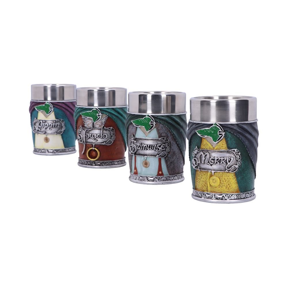 Lord of the Rings Hobbit Shot Glass Gift Set by Nemesis Now (ONLINE ORDER ONLY)