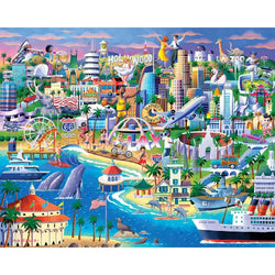 Los Angeles 210 Piece Jigsaw Puzzle Boardwalk (ONLINE ORDER ONLY)