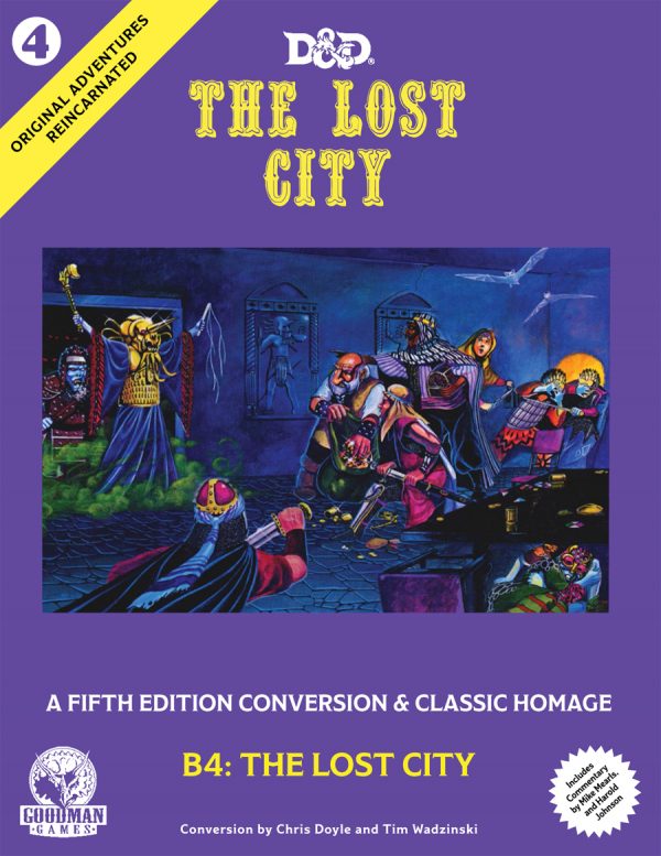Original Adventures Reincarnated: #4 - The Lost City (ONLINE ORDER ONLY)