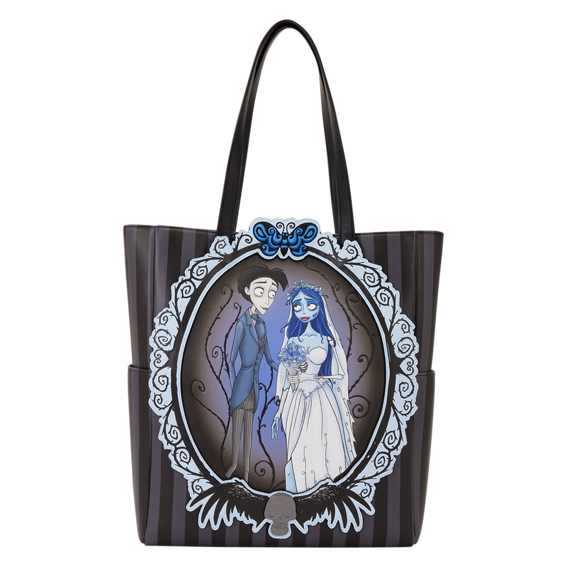 Loungefly Corpse Bride Victor & Emily Tote Bag (ONLINE ORDER ONLY)