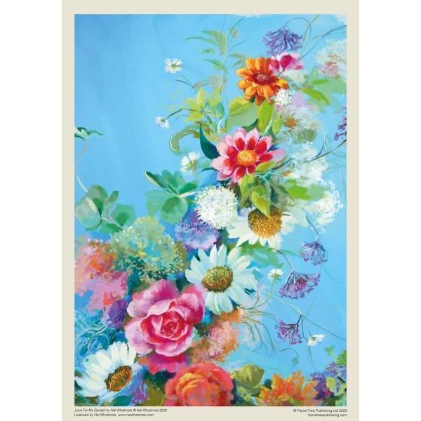 Love For My Garden 1000 Piece Jigsaw Puzzle Flame Tree (ONLINE ORDER ONLY)