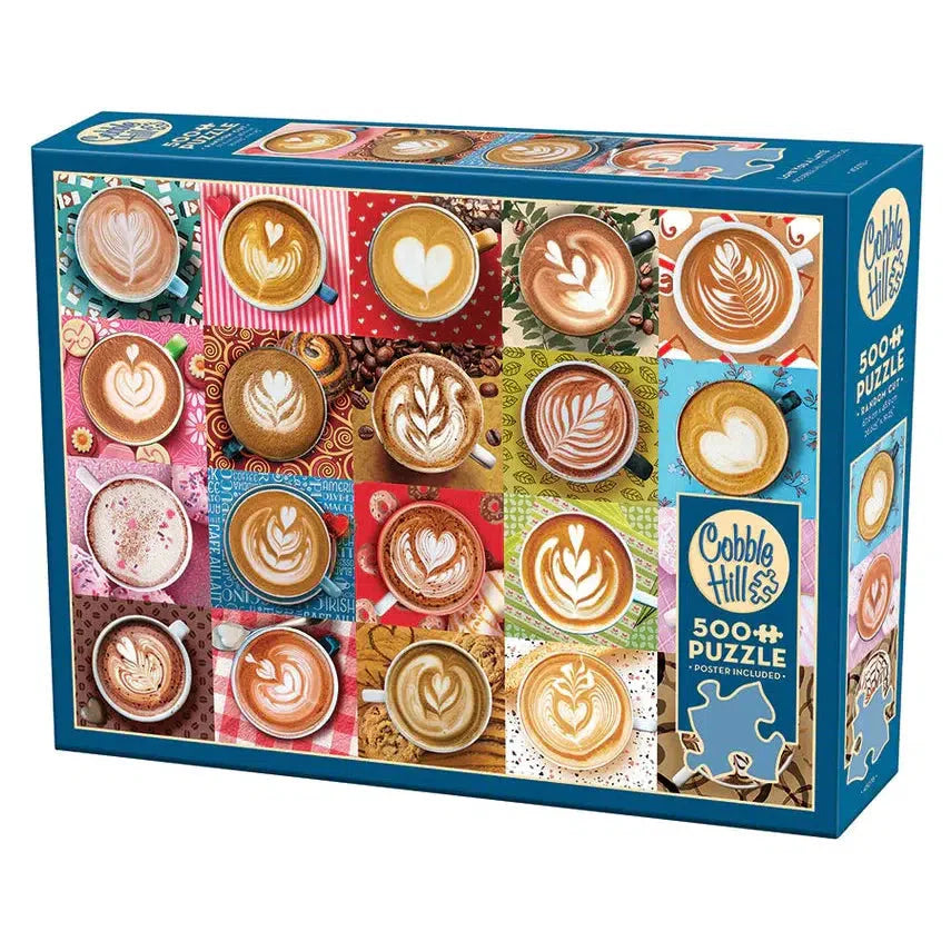Love You a Latte 500 Piece Jigsaw Puzzle Cobble Hill (ONLINE ORDER ONLY)
