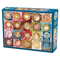 Love You a Latte 500 Piece Jigsaw Puzzle Cobble Hill (ONLINE ORDER ONLY)