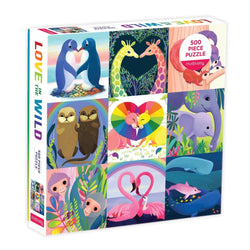 Love in the Wild 500 Piece Jigsaw Puzzle Mudpuppy (ONLINE ORDER ONLY)
