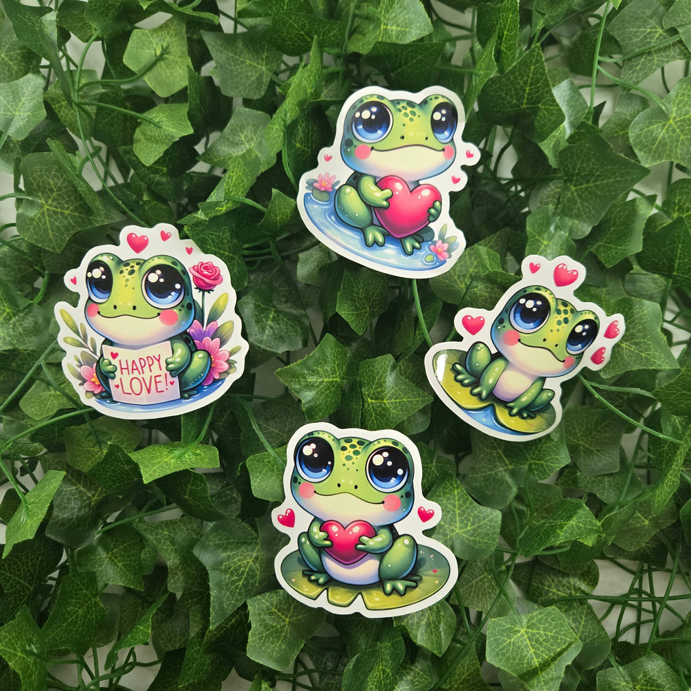Adorable Love Frog Sticker (ONLINE ORDER ONLY)