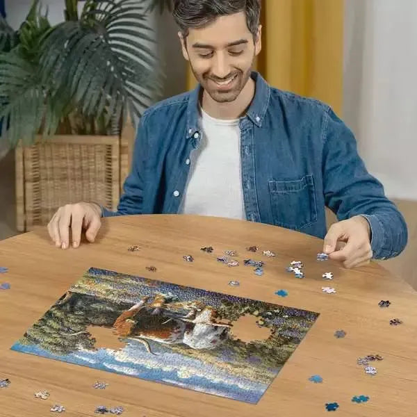 Loving Longhorns 500 Piece Jigsaw Puzzle Ravensburger (ONLINE ORDER ONLY)