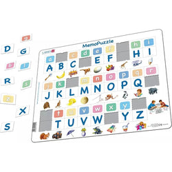 Lower & Upper Case Alphabet 52 Piece Tray Jigsaw Puzzle Larsen (ONLINE ORDER ONLY)