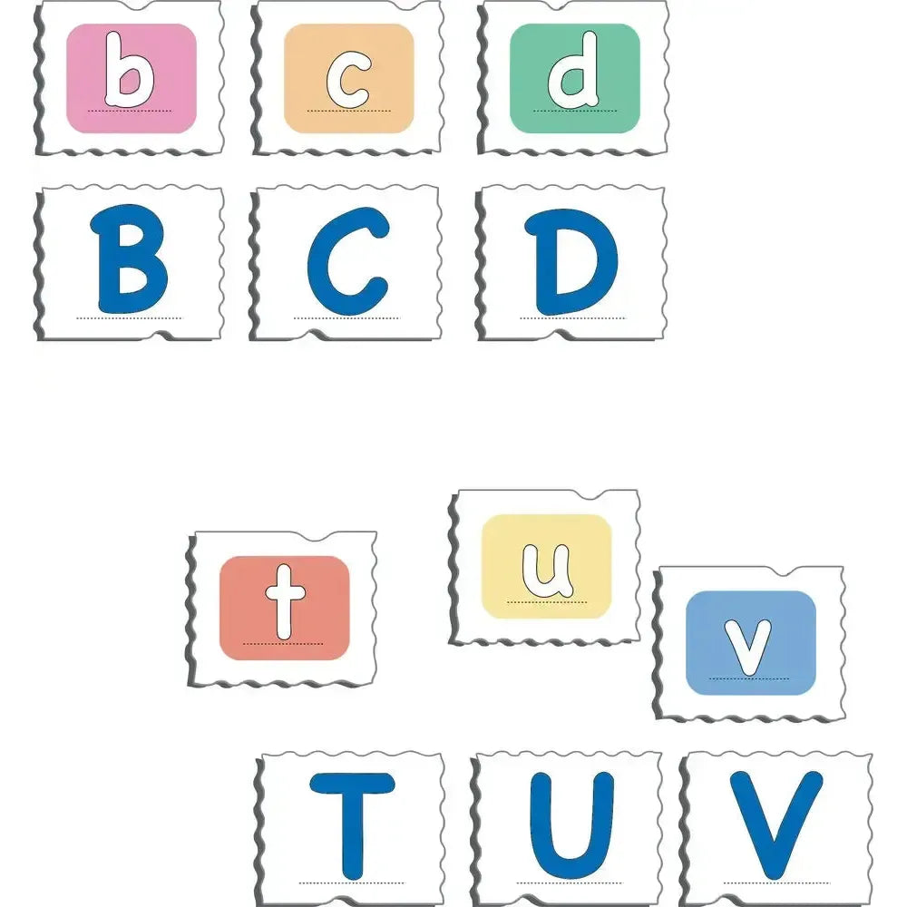Lower & Upper Case Alphabet 52 Piece Tray Jigsaw Puzzle Larsen (ONLINE ORDER ONLY)