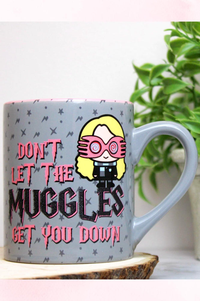 Harry Potter Luna Lovegood "Don't Let the Muggles Get You Down" 14oz. Ceramic Mug (ONLINE ORDER ONLY)