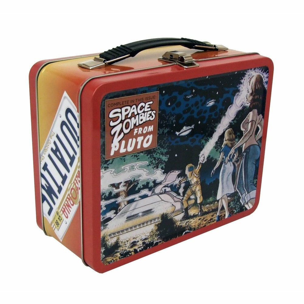 Back to the Future OUTATIME Retro Style Tin Tote / Lunch Box (ONLINE ORDER ONLY)