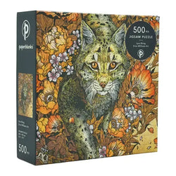 Lynx Rising 500 Piece Jigsaw Puzzle Paperblanks (ONLINE ORDER ONLY)