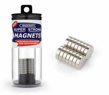 MACNSN0802 .5 x .125 Disc Magnets (ONLINE ORDER ONLY)
