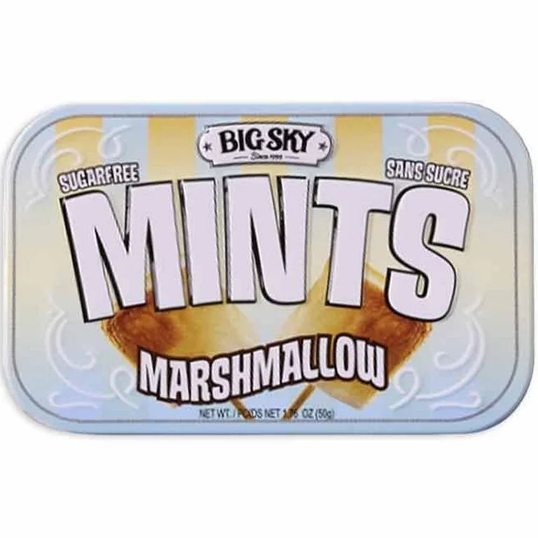 BIG SKY MARSHMALLOW MINTS (50g) Canada (ONLINE ORDER ONLY)