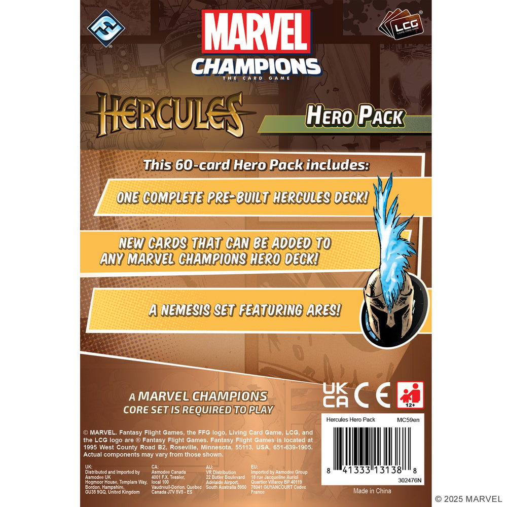 Marvel Champions: The Card Game - Hercules Hero Pack