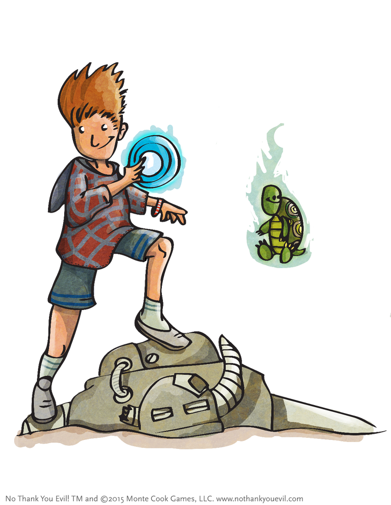 No Thank You, Evil! RPG: A Family-Friendly Adventure in the World of Storia