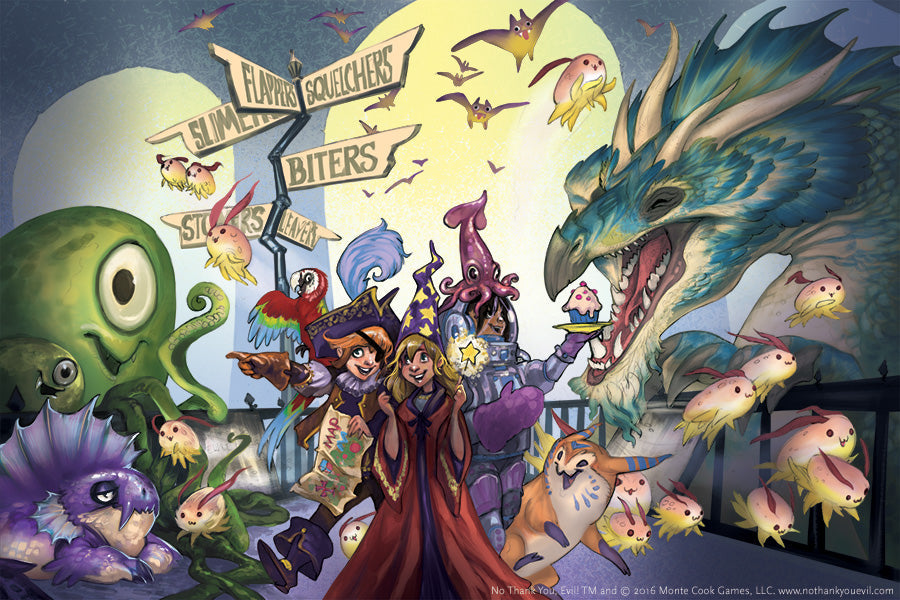 No Thank You, Evil! RPG: A Family-Friendly Adventure in the World of Storia