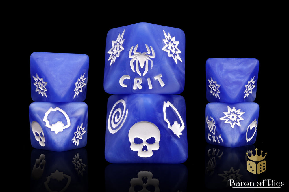 Heroic Spider D8 Dice Set (ONLINE ORDER ONLY)